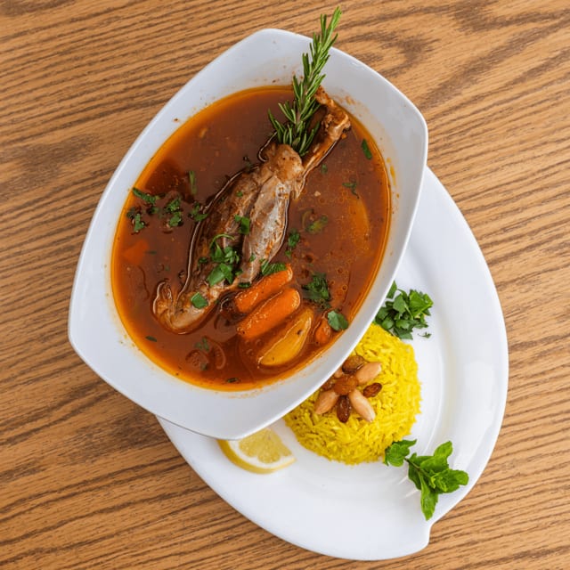 Lamb shank.