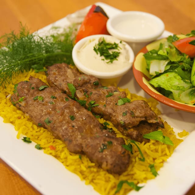Koftah kebab.