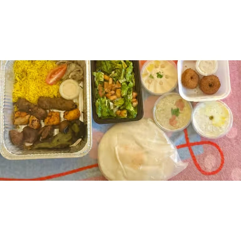 Lunch at Our Mediterranean Cafe