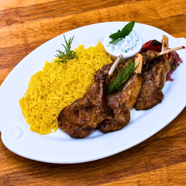 Lamb chops.