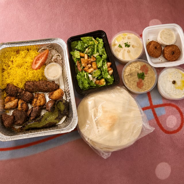 Lunch set menu.