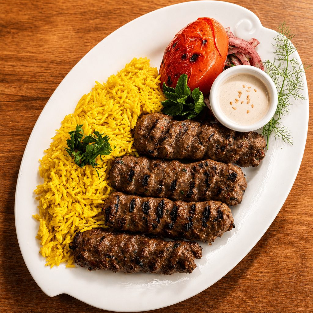 1 pc Kofta kebob.