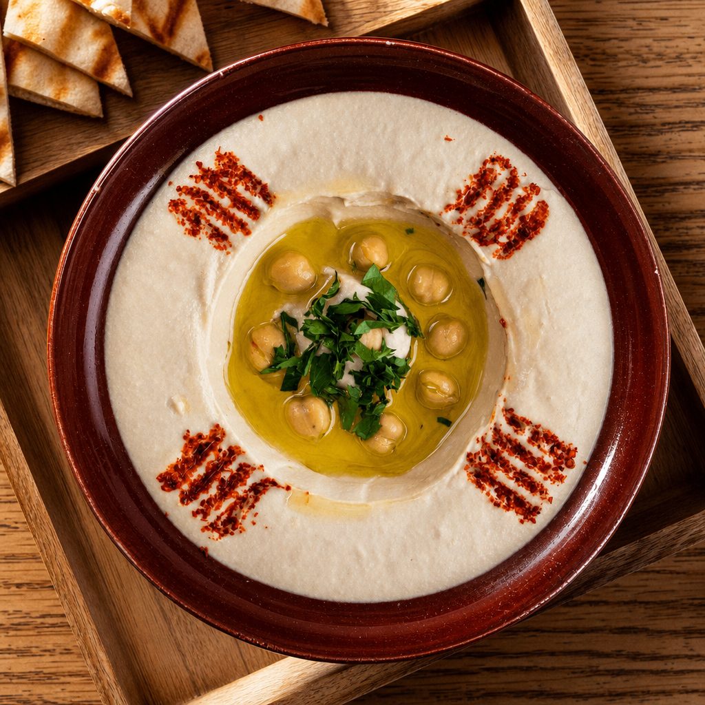 Hummus delight.