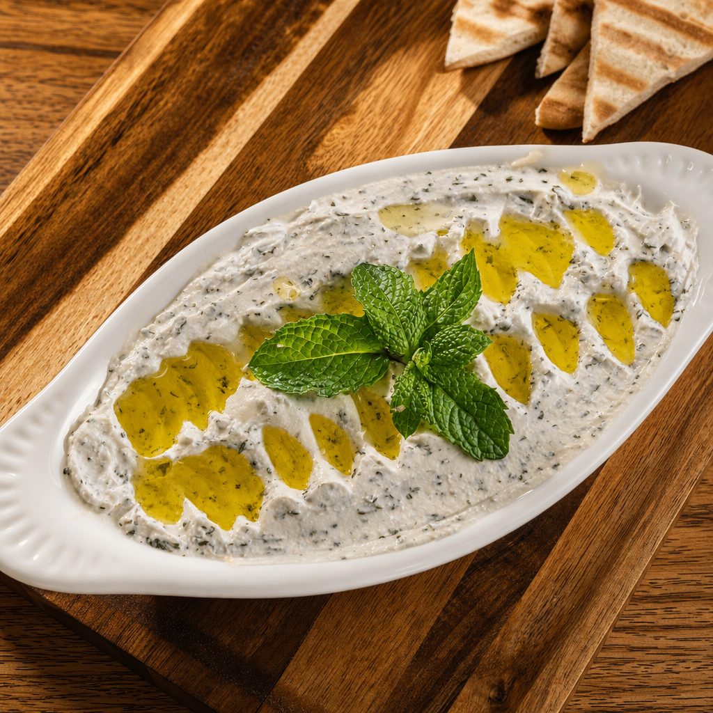 Side of labneh.